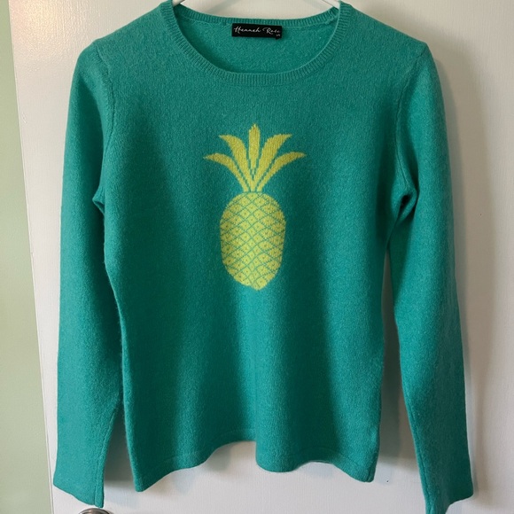 Green Cashmere Sweater 38” chest - Picture 1 of 4